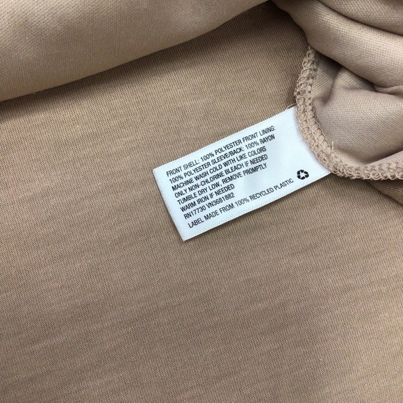 Knox Rose Blouse Beige Sequins V Neck Tunic Shirt Peasant Bohemian XL. - Picture 6 of 6